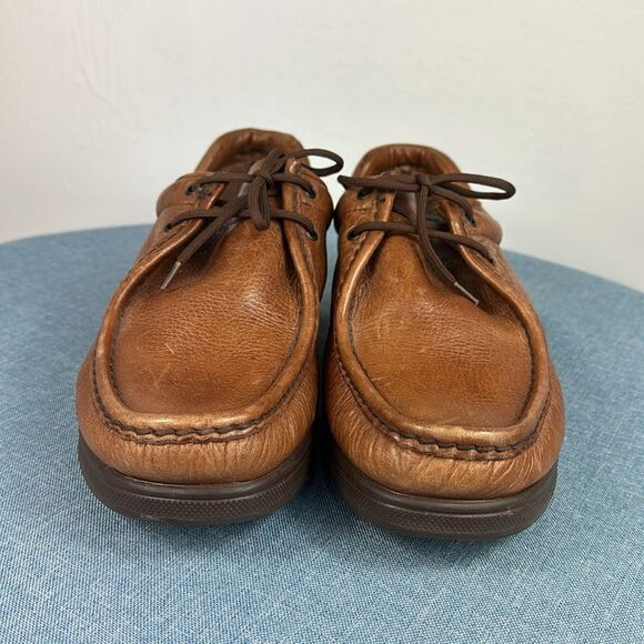 Dexter Men’s Leather Moc Toe Lace Up Chukka Boots Shoes Size 11 - Picture 2 of 9